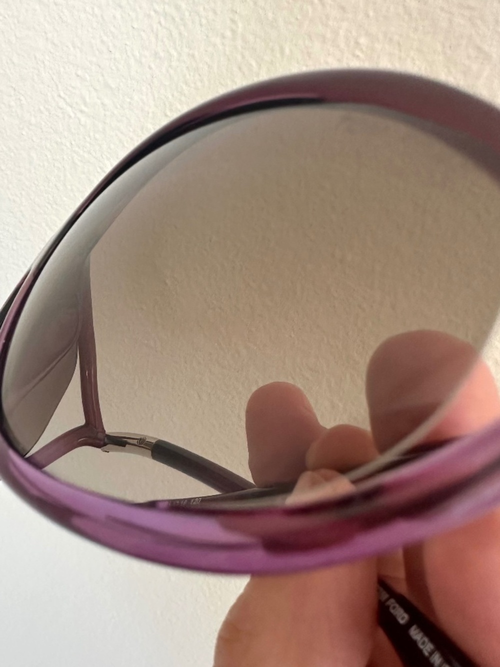 Tom Ford TF8 Jennifer Sunglasses - Purple 83F - Picture 15 of 15